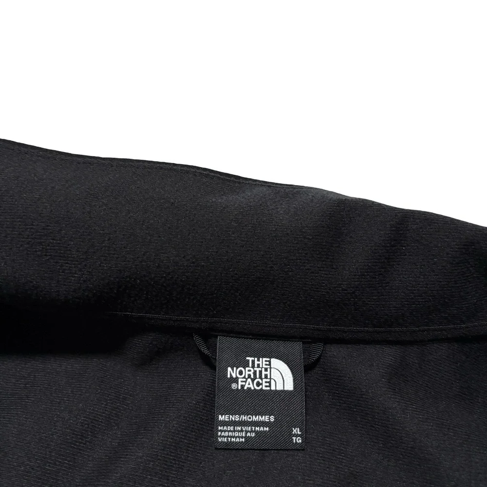 The North Face Men's Black Soft Shell Zip Up Jacket Coca Cola Logo Size XL